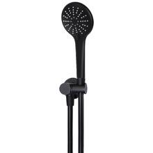 Round Hand-held Shower on Swivel Bracket